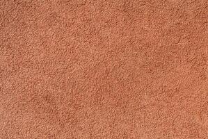 Terry Towel Texture in Sand Color, Smooth and Seamless Background photo