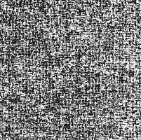Abstract Halftone Illustration, Distressed Weaving Fabric Texture in Black and White photo
