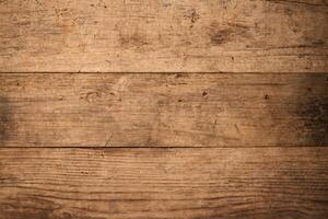 Vintage Dark Wooden Texture Background, Top View Teak Paneling photo