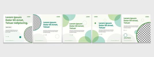 Editable carousel post, creative social media carousel template, modern and editable business carousel template design vector