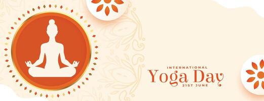 internacional yoga día 21 junio fondo de pantalla para paz y almeja vector