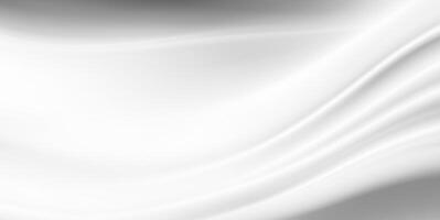 White Elegance, Luxurious Fabric Backdrop with Ample Copy Space. photo