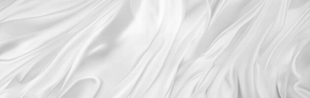 Minimalist White Silk Texture Background photo
