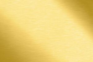 Polished Gold Foil Texture Background with Brass Plate Element photo