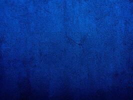 Gradient Blue Wall Abstract Background with Vignette Effect photo