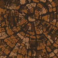 Textured tree bark illustration square background vector