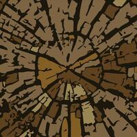 Textured tree bark illustration square background vector