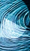 blue ripples, water abstract background - textures and natural elements concept photo