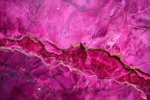 natural purple marble, pink stone texture background with a large crack photo