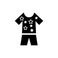 pajama concept line icon. Simple element illustration. pajama concept outline symbol design. vector