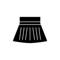 skirt concept line icon. Simple element illustration. skirt concept outline symbol design. vector