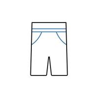 short concept line icon. Simple element illustration. short concept outline symbol design. vector