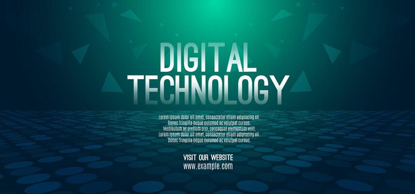 Technology Cover Page Layout Vector Art, Icons, and Graphics for Free ...