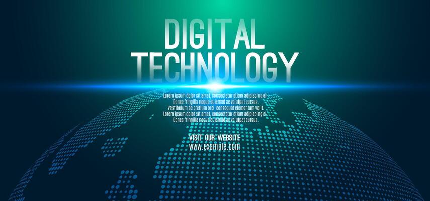 Technology Cover Page Layout Vector Art, Icons, and Graphics for Free ...