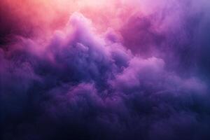 Vibrant Violet and Pink Fog Texture for Artistic Background photo