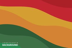 Abstract background design with Juneteenth theme, with wavy patterns,Abstract wave background, vector