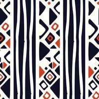 abstract minimalist ethnic background pattern vector