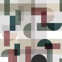 abstract modern square geometric pattern vector