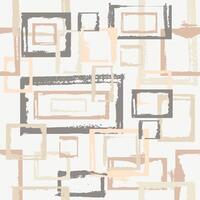 abstract brush square grunge pattern vector