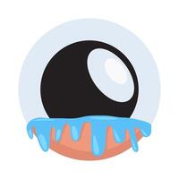 Illustration of cry vector