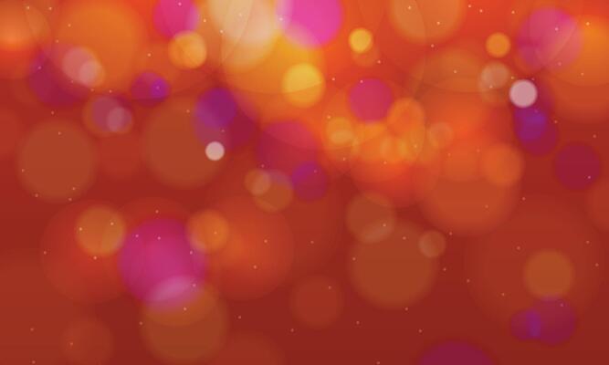 Realistic bokeh lights wallpaper design