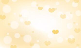Blurred valentines day background design vector
