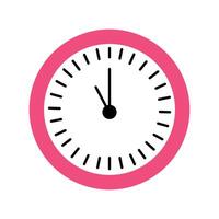 Time clock watch isolated icon on white background vector