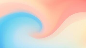 Visually captivating mesh wave blur background featuring a harmonious orange and blue gradient, infusing digital assets with a dynamic, contemporary aesthetic vector
