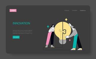 Soft Skills Flat illustration. vector
