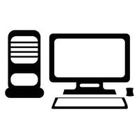 computer icon pc illustration symbol design vector