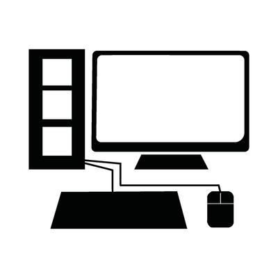 computer icon pc illustration symbol design