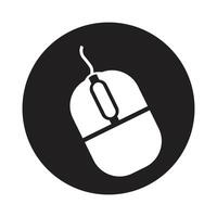 computer mouse icon illustration symbol design vector