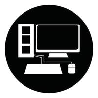 computer icon pc illustration symbol design vector