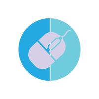 computer mouse icon illustration symbol design vector