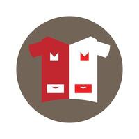 work uniform icon illustration symbol design vector