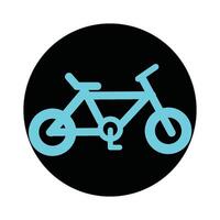 bicycle icon illustration symbol design vector