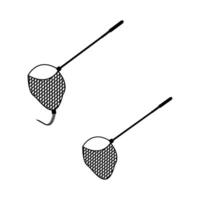 fishing net icon simple illustration vector