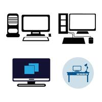 computer icon pc illustration symbol design vector