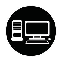 computer icon pc illustration symbol design vector