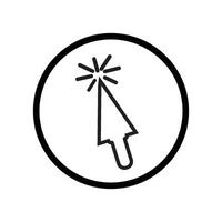 computer mouse icon illustration symbol design vector
