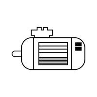 engine dynamo icon illustration symbol design vector