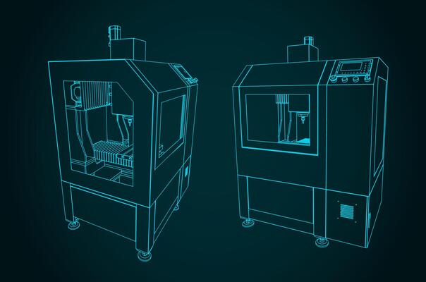 CNC PCB drilling and routing machine