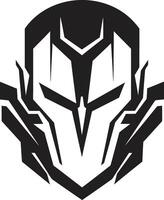 Cybernetic Visionary Android Face Futuristic Interface Cyberrobot Head vector