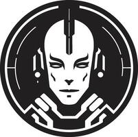 Techno Titan Robot Electronic Enigma Futuristic Cyberrobot vector