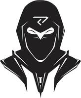 Cybernetic Spectacle Black Robot Face Techno Titan Cyberrobotic Head vector