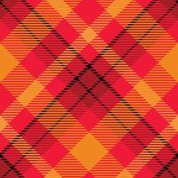 Tartan Seamless Pattern. Classic Scottish Tartan Design. Template for Design Ornament. Seamless Fabric Texture. vector
