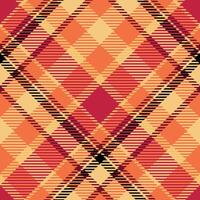 Plaids Pattern Seamless. Gingham Patterns Traditional Scottish Woven Fabric. Lumberjack Shirt Flannel Textile. Pattern Tile Swatch Included. vector