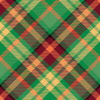 Plaids Pattern Seamless. Checkerboard Pattern Traditional Scottish Woven Fabric. Lumberjack Shirt Flannel Textile. Pattern Tile Swatch Included. vector