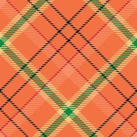 Plaids Pattern Seamless. Scottish Plaid, Template for Design Ornament. Seamless Fabric Texture. vector