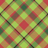 Plaids Pattern Seamless. Tartan Plaid Seamless Pattern. Template for Design Ornament. Seamless Fabric Texture. vector